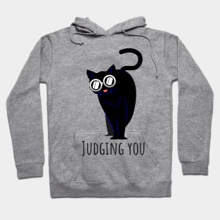 Cat judging you Hoodie